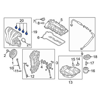 Hyundai OE - Engine Intake Manifold Gasket