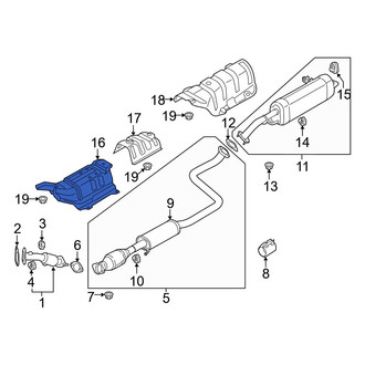 Hyundai OE - Front Floor Pan Heat Shield