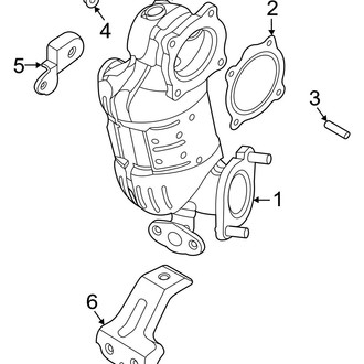 Hyundai OE - Exhaust System - Manifold