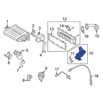 Hyundai OE - Exhaust Gas Recirculation (EGR) Valve