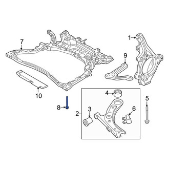 Hyundai OE - Suspension Crossmember Bolt
