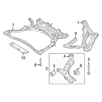 Hyundai OE - Front Suspension - Suspension Components