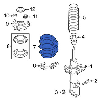 Hyundai OE - Front Coil Spring