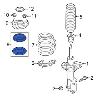 Hyundai OE - Front Suspension Strut Bearing