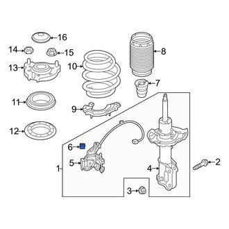 Hyundai OE - Suspension Ride Height Sensor Bolt
