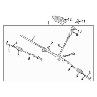 Hyundai OE - Steering Gear & Linkage