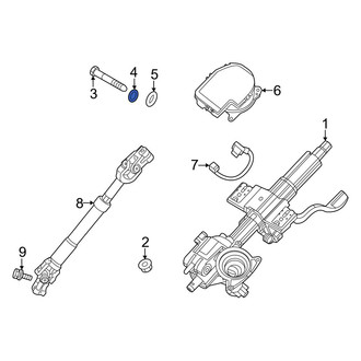 Hyundai OE - Outer Steering Column Washer