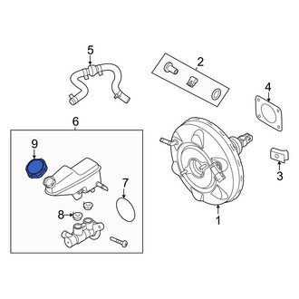 Hyundai OE - Brake Master Cylinder Reservoir Cap