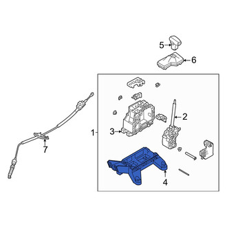 Hyundai OE - Lower Automatic Transmission Shift Lever Bracket