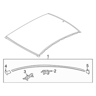 Hyundai OE - Roof - Exterior Trim (USA Built)