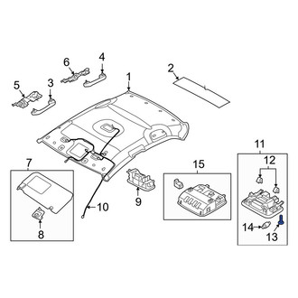 Hyundai OE - Dome Light Screw
