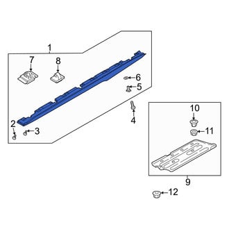 Hyundai OE - Right Rocker Panel Guard