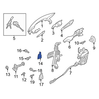 Hyundai OE - Front Right Lower Door Hinge