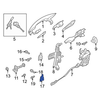 Hyundai OE - Front Left Lower Door Hinge