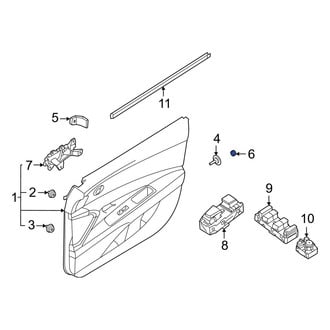 Hyundai OE - Door Interior Trim Panel Cap