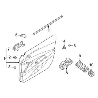 Hyundai OE - Front Door - Interior Trim (USA Built)