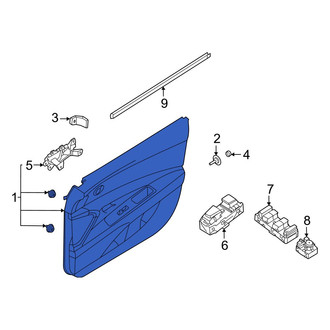 Hyundai OE - Front Left Outer Door Outer Panel