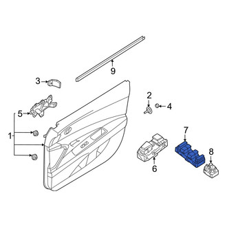 Hyundai OE - Front Left Door Lock Switch