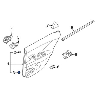 Hyundai OE - Spoiler Clip