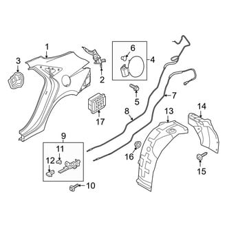 Hyundai OE - Quarter Panel & Components