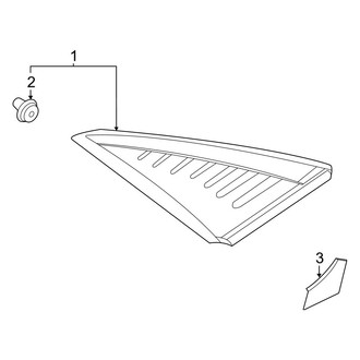 Hyundai OE - Quarter Panel - Exterior Trim