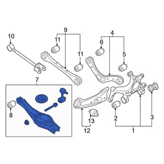 Hyundai OE - Front Left Suspension Control Arm