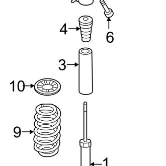 Hyundai OE - Rear Suspension - Shocks & Components (Multi-Link)