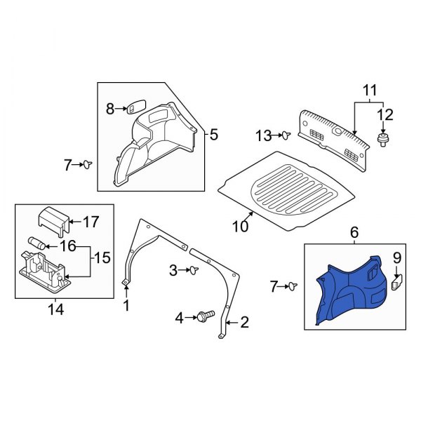 Trunk Trim Panel