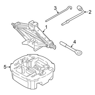 Hyundai OE - Rear Body & Floor - Jack & Components