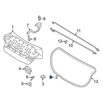 Hyundai OE - Rear Inner Deck Lid Stop Buffer