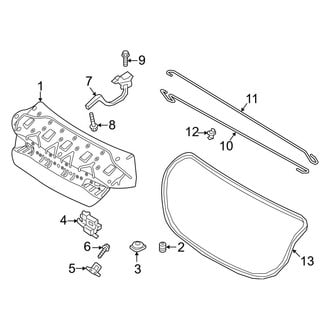 Hyundai OE - Trunk Lid - Lid & Components