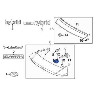 Hyundai OE - Rear Park Assist Camera