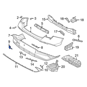 Hyundai OE - Front Tow Eye Cap