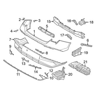 Hyundai OE - Rear Bumper - Bumper & Components