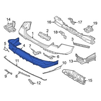 Hyundai OE - Front Bumper Cover