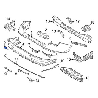 Hyundai OE - Front Tow Eye Cap