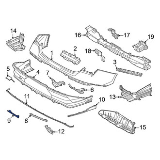 Hyundai OE - Rear Jack Plug Cover