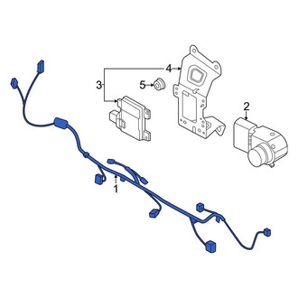 Hyundai OE - Rear Parking Aid System Wiring Harness