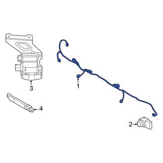 Hyundai OE - Rear Parking Aid System Wiring Harness