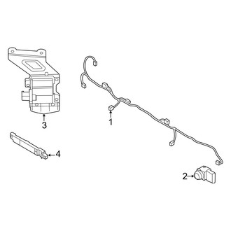 Hyundai OE - Rear Bumper - Electrical Components