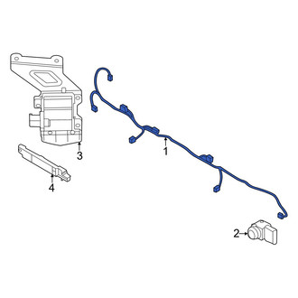 Hyundai OE - Rear Parking Aid System Wiring Harness