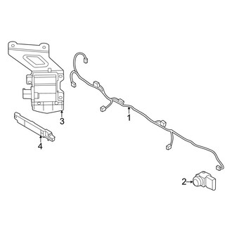 Hyundai OE - Rear Bumper - Electrical Components