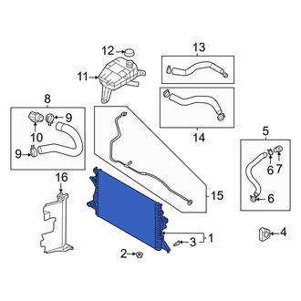 Hyundai OE - Drive Motor Inverter Cooler