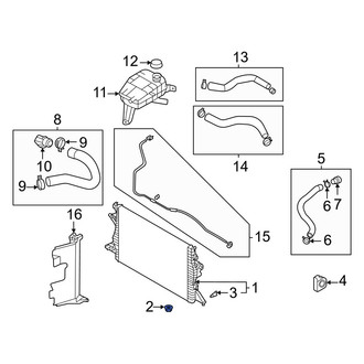 Hyundai OE - Radiator Insulator
