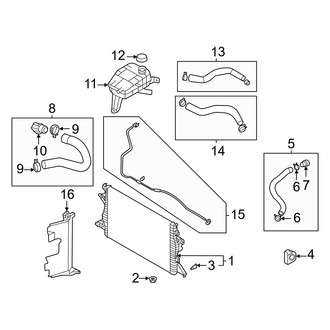 Hyundai OE - Cooling - Radiator & Components