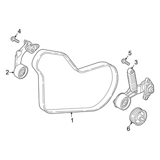 Hyundai OE - Cooling - Belts & Pulleys (Blue Hybrid / Limited Hybrid)