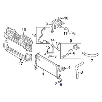 Hyundai OE - Radiator Insulator