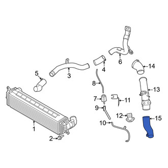 Hyundai OE - Lower Intercooler Pipe