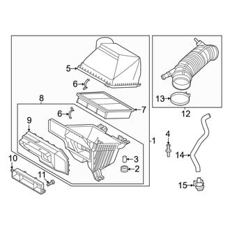 Hyundai OE - Engine / Transaxle - Air Intake