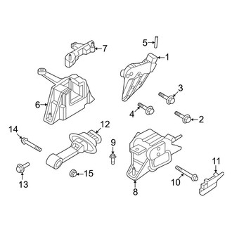 Hyundai OE - Engine / Transaxle - Engine & Transmission Mounting